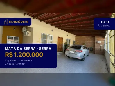Casa com 4 Quartos à venda, 240m² no Mata da Serra, Serra
