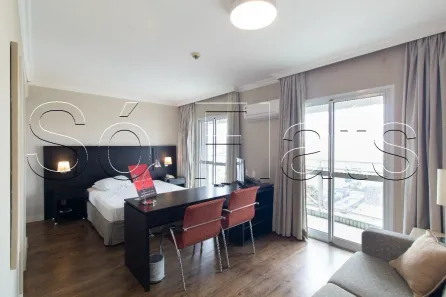 Apartamento com 1 Quarto para alugar, 29m² no Perdizes, São Paulo