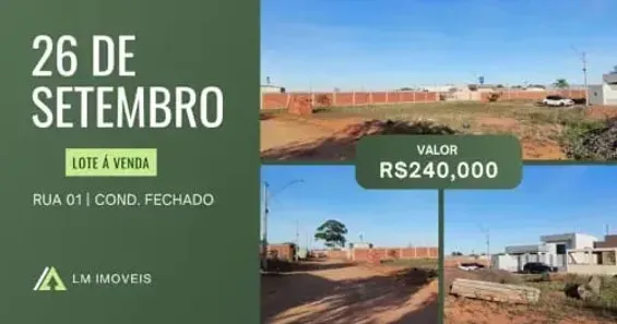 Lote/Terreno à venda, 400m² no Setor Habitacional Vicente Pires, Brasília