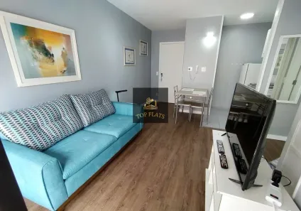 Flat com 1 Quarto para alugar, 35m² no Moema, São Paulo