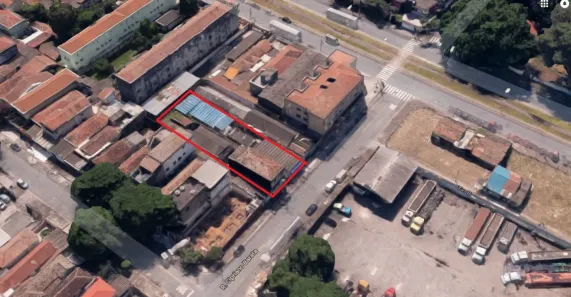 Lote/Terreno à venda, 336m² no Estuário, Santos