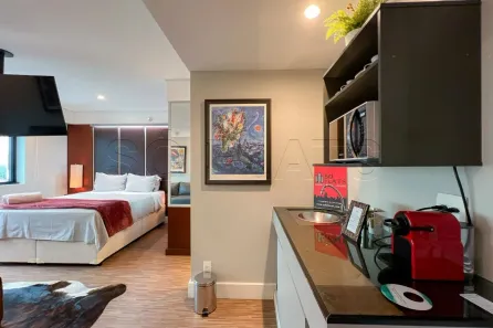 Flat com 1 Quarto à venda, 27m² no Indianópolis, São Paulo