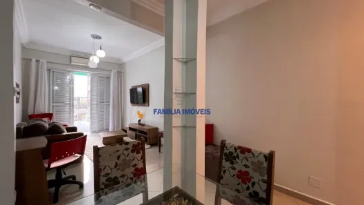 Apartamento com 1 Quarto para alugar, 63m² no Boqueirão, Santos