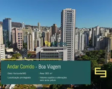 Imóvel Comercial para alugar, 583m² no Boa Viagem, Belo Horizonte
