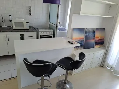 Flat com 1 Quarto para alugar, 37m² no Cidade Monções, São Paulo