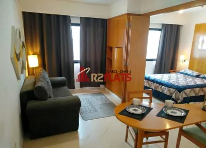 Flat com 1 Quarto para alugar, 33m² no Moema, São Paulo