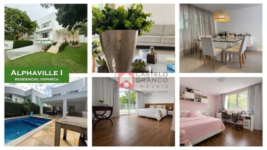 Casa de Condomínio com 4 Quartos à venda, 412m² no Alphaville I, Salvador