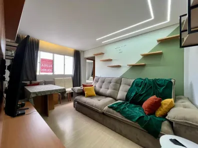 Apartamento com 2 Quartos para alugar, 55m² no Planalto, Belo Horizonte