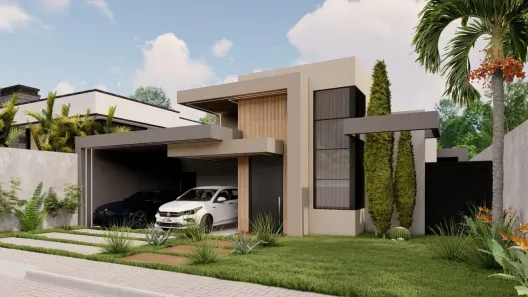 Casa de Condomínio com 3 Quartos à venda, 180m² no Setor Habitacional Jardim Botânico, Brasília