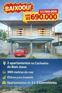 Prédio Residencial com 5 Quartos à venda, 150m² no Cachoeira do Bom Jesus, Florianópolis