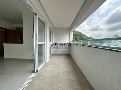 Apartamento com 2 Quartos para alugar, 60m² no Marapé, Santos
