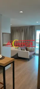Apartamento com 1 Quarto para alugar, 37m² no Centro, Guarulhos
