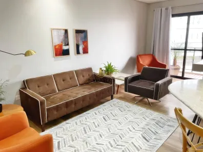 Apartamento com 1 Quarto para alugar, 42m² no Vila Nova Conceição, São Paulo