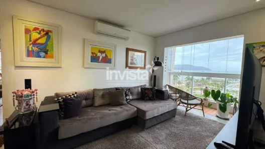 Apartamento com 4 Quartos para alugar, 160m² no José Menino, Santos