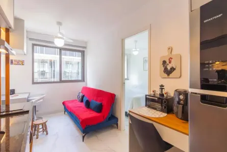 Apartamento com 1 Quarto à venda, 34m² no Pinheiros, São Paulo