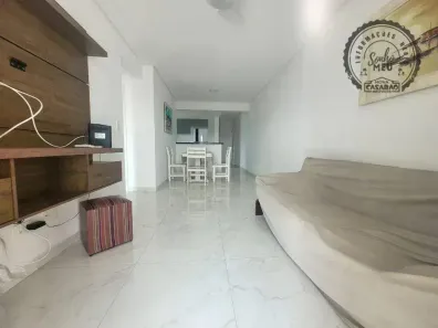 Apartamento com 2 Quartos para alugar, 87m² no Guilhermina, Praia Grande