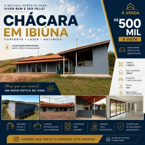 Fazenda/Sítio à venda, 165m² no , Ibiúna