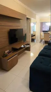 Casa de Condomínio com 2 Quartos à venda, 76m² no Recreio dos Bandeirantes, Uberaba
