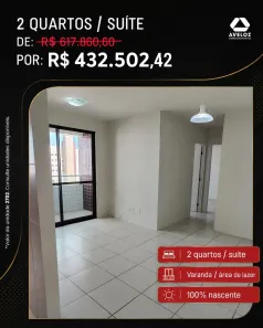 Apartamento com 2 Quartos à venda, 50m² no Casa Amarela, Recife