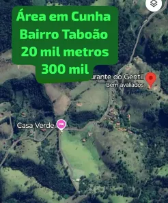 Fazenda/Sítio à venda, 20000m² no , Cunha