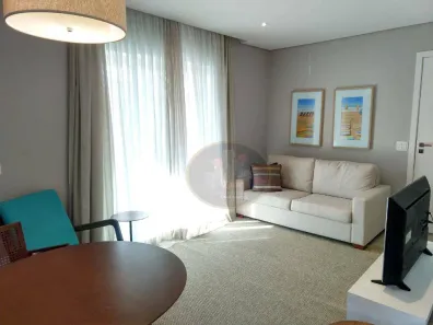 Flat com 1 Quarto para alugar, 53m² no Pompéia, Santos