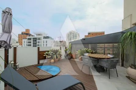 Cobertura com 1 Quarto à venda, 206m² no Vila Nova Conceição, São Paulo
