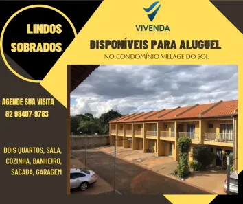 Sobrado com 2 Quartos para alugar, 62m² no Chácaras Buritis, Goiânia