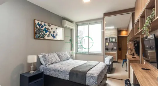 Apartamento com 1 Quarto à venda, 22m² no República, São Paulo