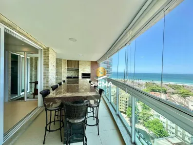 Apartamento com 3 Quartos para alugar, 127m² no Enseada, Guarujá