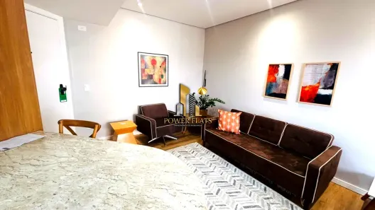 Flat com 1 Quarto para alugar, 40m² no Vila Nova Conceição, São Paulo
