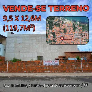 Lote/Terreno à venda, 119m² no , Jijoca de Jericoacoara