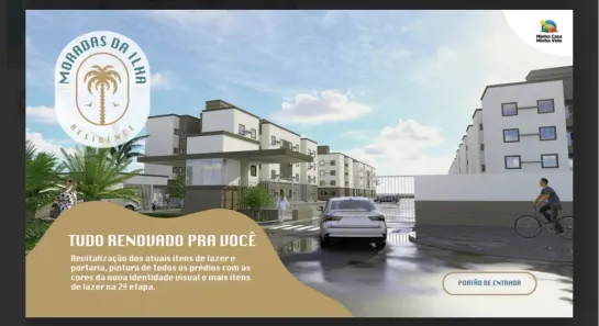 Apartamento com 2 Quartos à venda, 50m² no Vila Roseana Sarney, São José de Ribamar