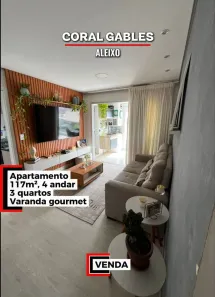 Apartamento com 3 Quartos à venda, 117m² no Aleixo, Manaus