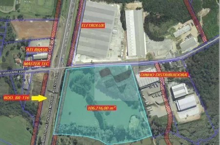 Lote/Terreno à venda, 106216m² no Umbará, Curitiba