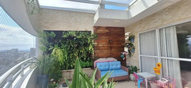 Cobertura com 3 Quartos à venda, 165m² no Encruzilhada, Santos