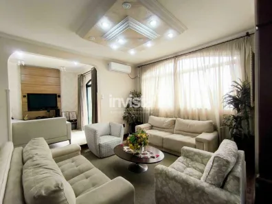 Apartamento com 5 Quartos à venda, 296m² no Gonzaga, Santos