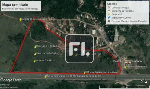 Lote/Terreno à venda, 109000m² no Cururuquara, Santana de Parnaíba