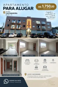 Apartamento com 2 Quartos para alugar, 42m² no Castanheira, Belém