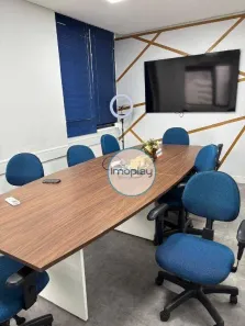 Sala Comercial para alugar, 140m² no Cidade Monções, São Paulo