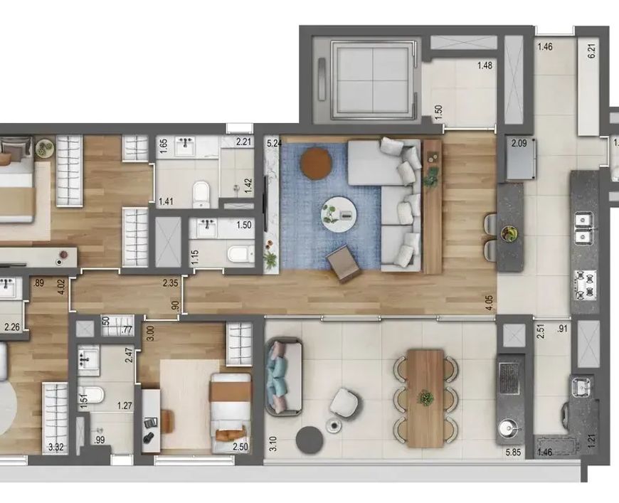 LEAF LOEFGREN VILA MARIANA - APARTAMENTOS no Vila Clementino, São Paulo