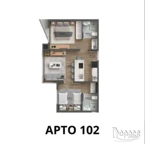 Apartamento com 2 Quartos à venda, 54m² no Centro, Canela