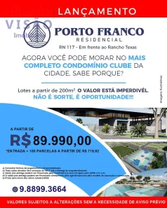 Lote/Terreno à venda, 200m² no Nova Betânia, Mossoró