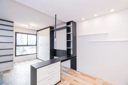 Apartamento com 1 Quarto à venda, 26m² no Cidade Monções, São Paulo