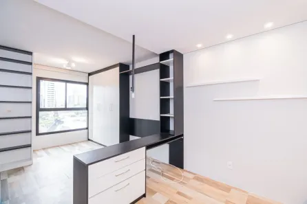 Apartamento com 1 Quarto à venda, 28m² no Cidade Monções, São Paulo