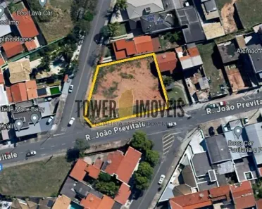 Lote/Terreno à venda, 1081m² no Santa Cruz, Valinhos