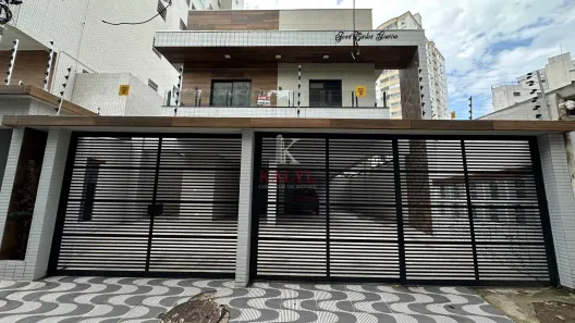 Casa de Condomínio com 3 Quartos para alugar, 70m² no Guilhermina, Praia Grande