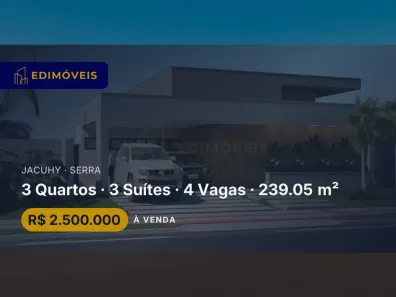 Casa com 3 Quartos à venda, 239m² no Jacuhy, Serra