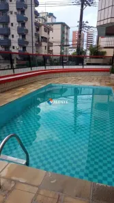 Apartamento com 2 Quartos para alugar, 83m² no Guilhermina, Praia Grande