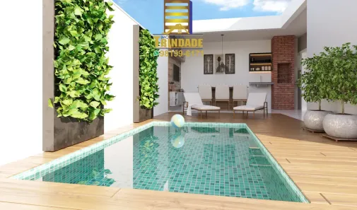Casa de Condomínio com 4 Quartos à venda, 165m² no Alto do Calhau, São Luís