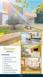 Casa de Condomínio com 3 Quartos à venda, 129m² no Parque Residencial Nature I, São José do Rio Preto